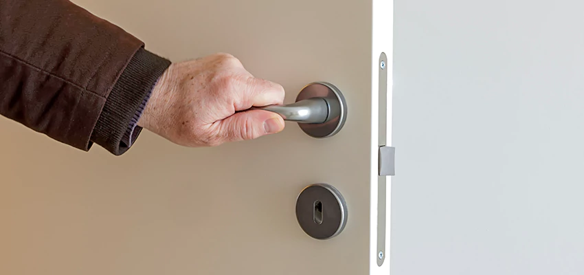 Restroom Locks Privacy Bolt Installation in Rosemead, California